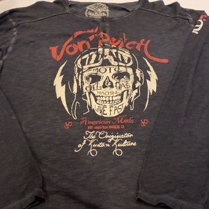 Authentic men’s Von Dutch shirt, NWOT 2X